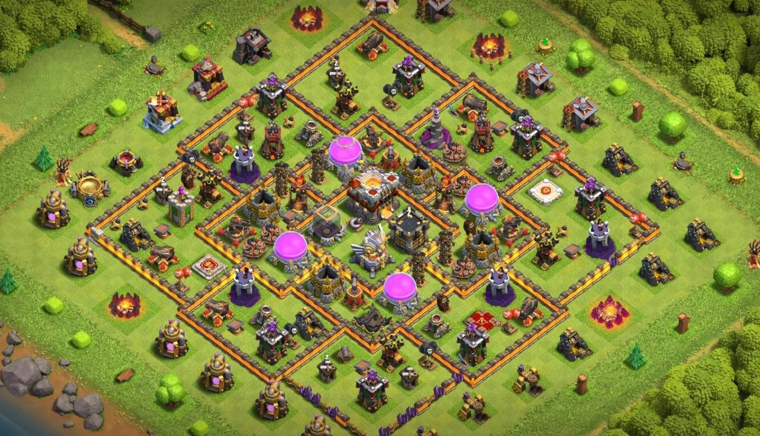 unbeatable th11 base with link