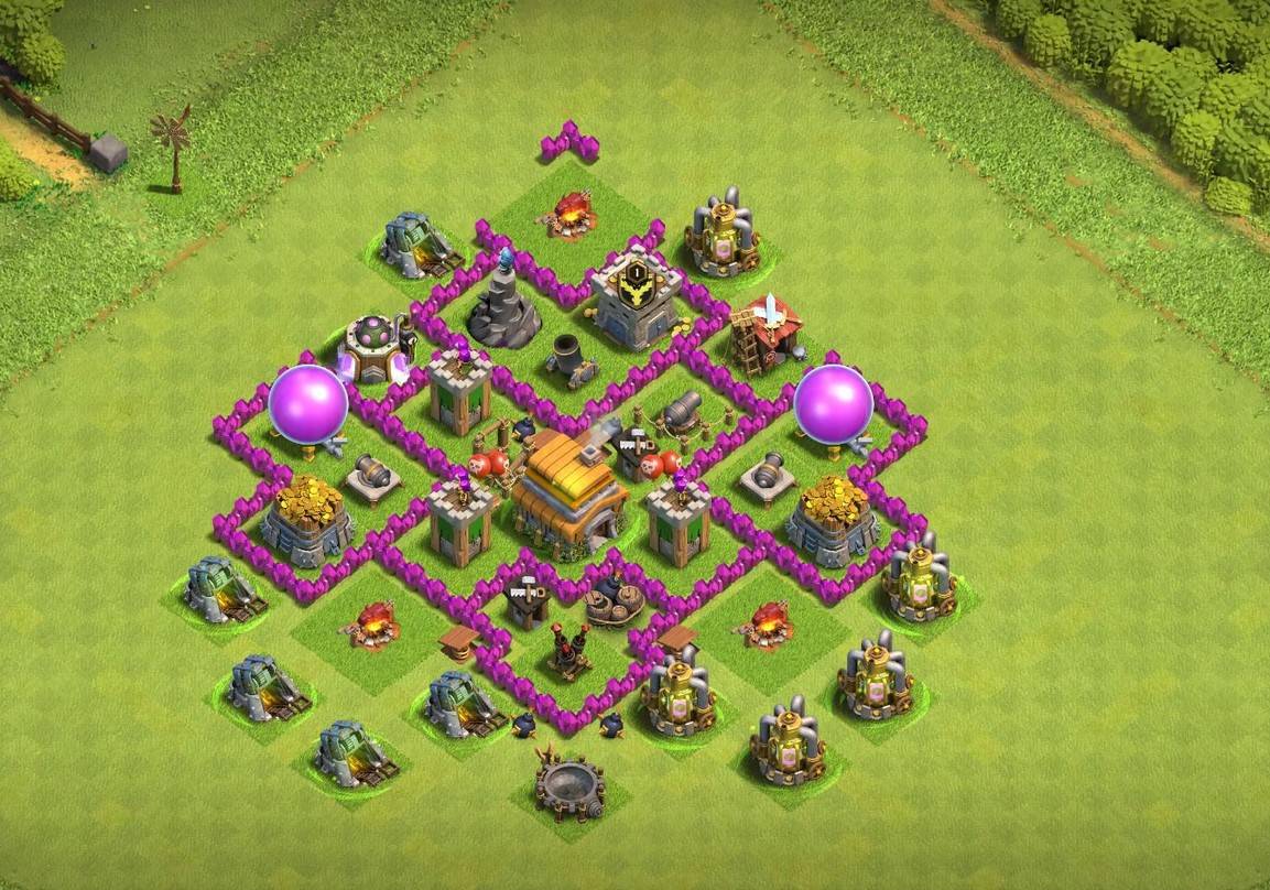 unbeatable th6 base anti 3 star