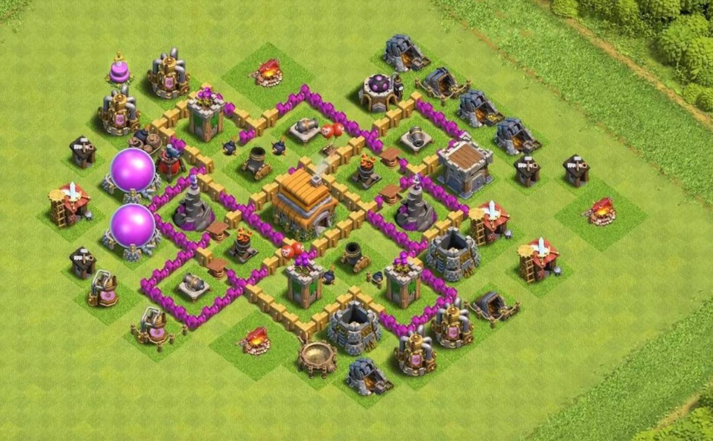 unbeatable th6 base anti everything