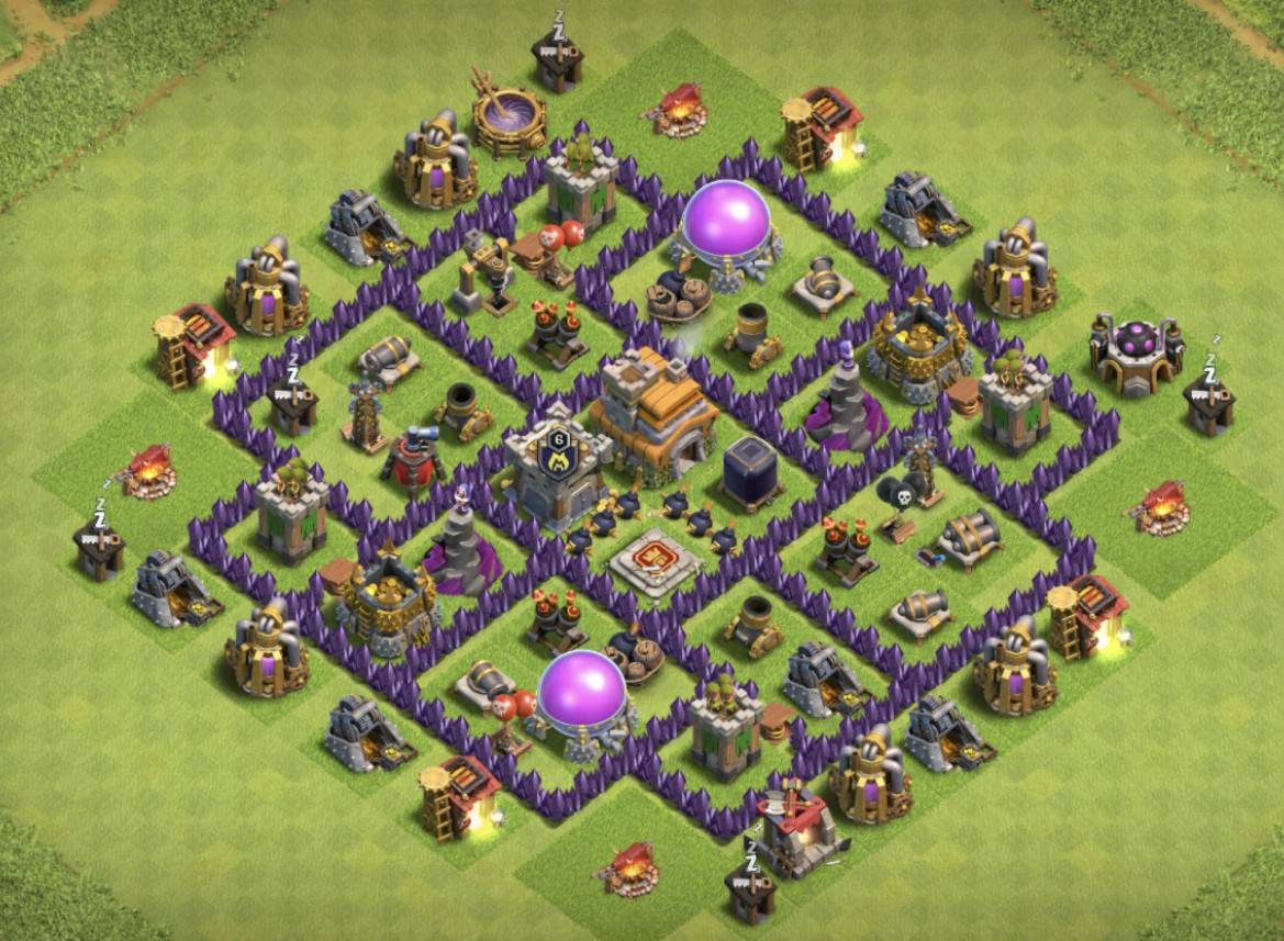 unbeatable th7 base anti everything clan war league