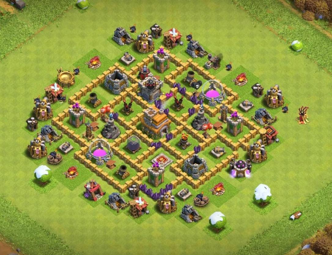 unbeatable th7 base with link
