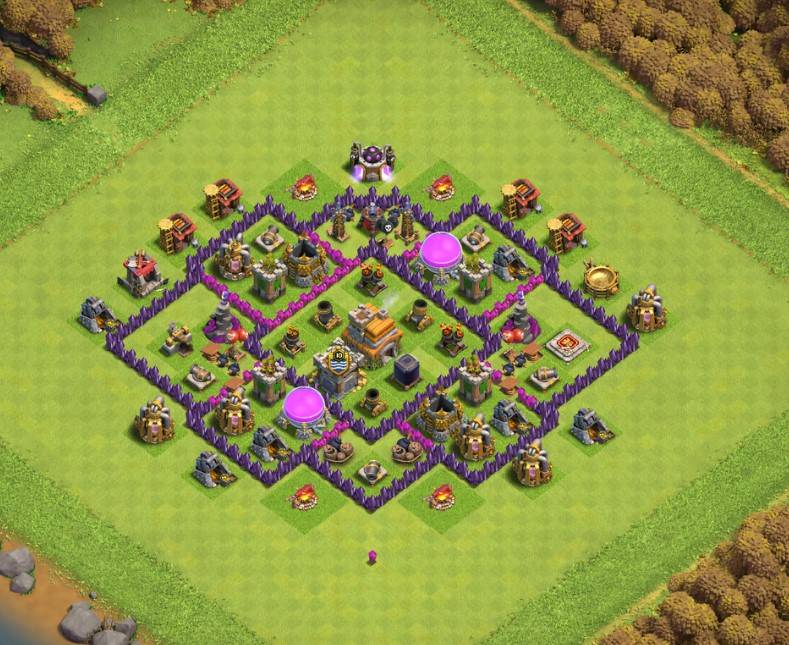 unbeatable th7 war base anti everything