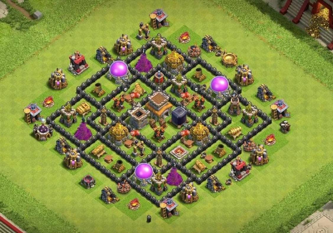 unbeatable th8 base with link