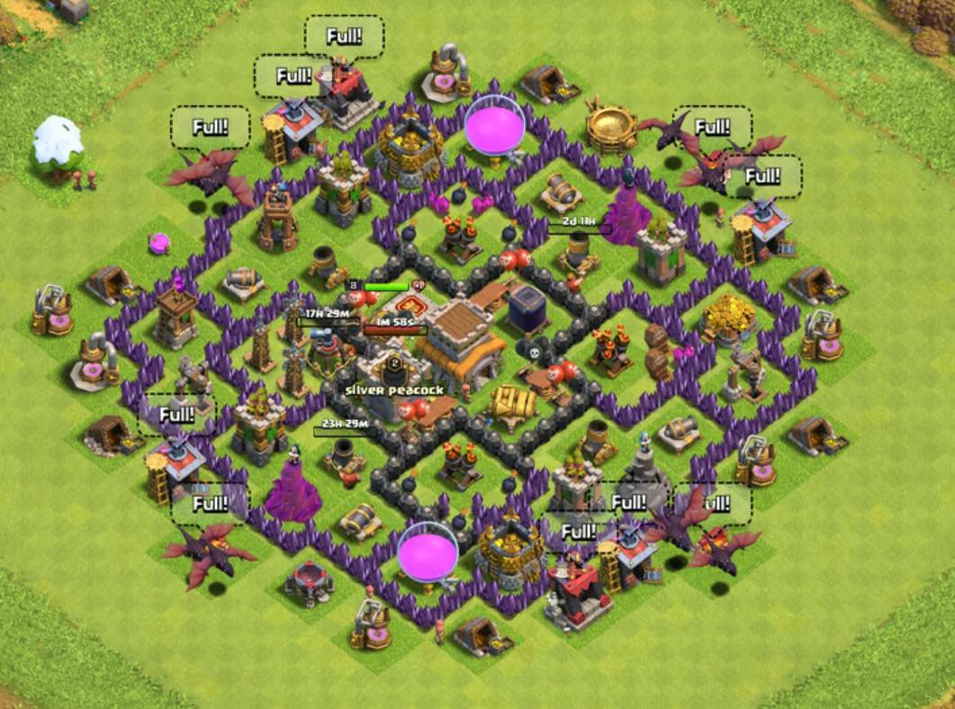 unbeatable th8 hybrid base with link