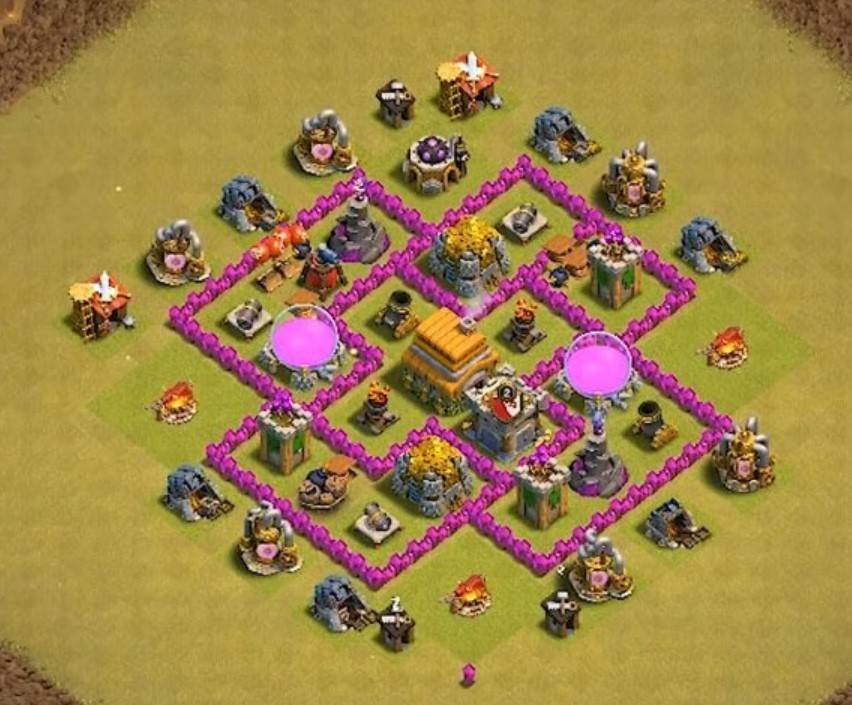 undefeated th6 war base download